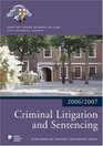 Criminal Litigation and Sentencing 200607
