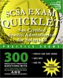 SCSA Exam Quicklet Sun Certified System Adminstrator for Solaris 10 Practice Exams