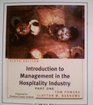 Introduction to Management in the Hospitality Industry Part One