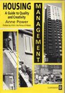 Housing Management A Guide to Quality and Creativity