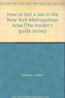 How to Get a Job in the New York Metropolitan Area