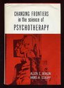 Changing frontiers in the science of psychotherapy