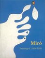 Miro Catalogue Raisonne Paintings Volume I
