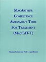 Macarthur Competence Assessment Tool for Treatment
