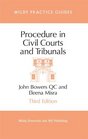 Procedure in Civil Courts and Tribunals