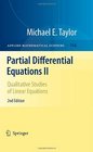 Partial Differential Equations II Qualitative Studies of Linear Equations