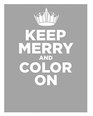 Zendoodle Coloring Presents Keep Merry and Color On 75 Yuletide Designs