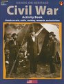 Civil War Activity Book  Arts Crafts Cooking Research and Activities