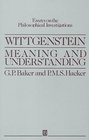 Meaning and Understanding Wittensteins' Philosophical Invention