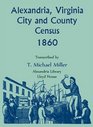 Alexandria Virginia City and County Census 1860