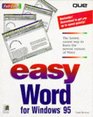 Easy Word 7 for Windows 95