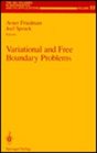 Variational and Free Boundary Problems