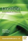 Taxation Incorporating the 2013 Finance ACT