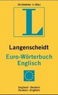 Langenscheidts Euroworterbuch/Englisch