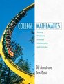 College Mathematics Solving Problems in Finite Mathematics and Calculus