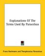 Explanations of the Terms Used by Paracelsus