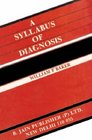 A Syllabus of Diagnosis