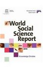 World Social Science Report 2010 Knowledge Divides