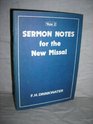 Sermon Notes for the New Missal