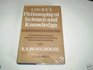 Locke's philosophy of science and knowledge A consideration of some aspects of An essay concerning human understanding