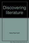 Discovering literature Stories poems plays instructor's resource manual