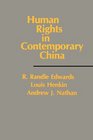 Human Rights in Contemporary China