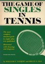 The game of singles in tennis