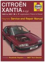 Citroen Xantia Petrol and Diesel Service and Repair Manual 1993 to 2001