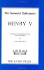 Shakespeare's Henry V A Shortened and Simplified Version in Modern English