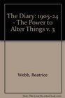 The Diary 190524  The Power to Alter Things v 3