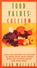 Food Values Calcium