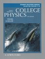 Student Solutions Manual College Physics 8th Edition Volume 2 Chapters 1730