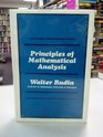 Principles of Mathematical Analysis Second Edition