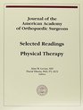 Physical Therapy Selected Readings from the Journal of the Aaos
