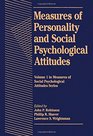 Measures of Personality and Social Psychological Attitudes