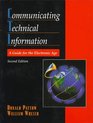 Communicating Technical Information A Guide for the Electronic Age