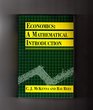 Economics A Mathematical Introduction