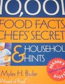 10001 Food Facts Chefs' Secrets and Household Hints