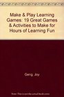 Make  Play Learning Games 19 Great Games  Activities to Make for Hours of Learning Fun