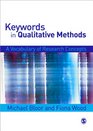 Keywords in Qualitative Methods A Vocabulary of Research Concepts
