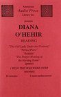 Diana O'Hehir Reading The Old Lady Under the Freeway Period Piece Bedside the Prayer Meeting at the Nursing Home