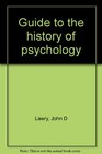 Guide to the history of psychology
