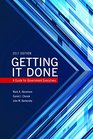 Getting It Done A Guide for Government Executives
