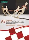 Essential Business Studies A Level AS for AQA Teacher Support Book  CD