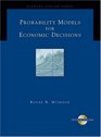 Probability Models for Economic Decisions