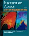 Interactions Access  Listening and Speaking