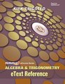 eText Reference for Trigsted Algebra  Trigonometry