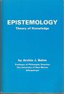 Epistemology Theory of Knowledge