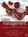 Sales Management Analysis and Decision Making 9th edition