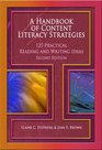 A Handbook of Content Literacy Strategies 125 Practical Reading and Writing Ideas Second Edition